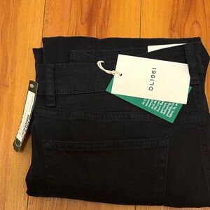 DL1961 Midnight Black Denim